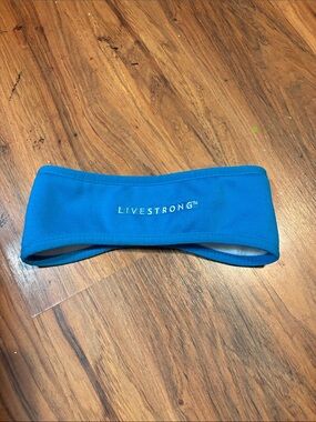 LIVESTRONG Blue Performance Headband
